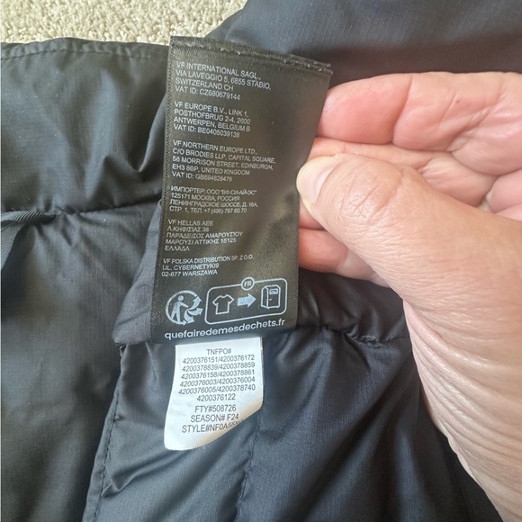 The North Face Men’s Classic Down Puffer Jacket Black Size Large EUC - Picture 13 of 16